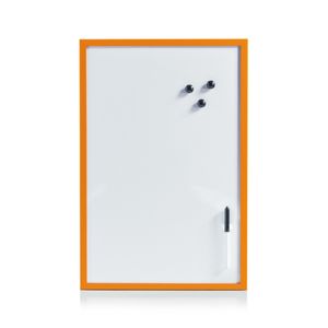 Zeller whiteboard/memobord magnetisch incl. marker en magneten - 40 x 60 cm   -