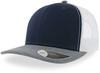 Atlantis AT679 Sonic Cap - Navy/Grey-Melange/White - One Size