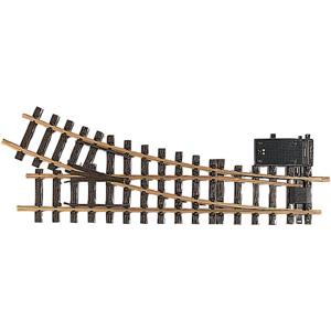 G LGB rails 16050 Wissel, Elektrisch, Rechts 440 mm 22.5 ° 1243 mm 1 stuk(s)