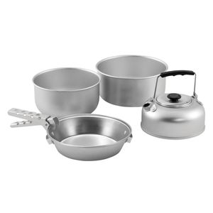 Easy Camp 580038 kampeerkookgerei Pot & ketel 3 l Zilver