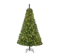 Charlton kerstboom led groen - h215 x d127cm - thumbnail