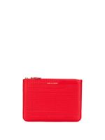 Comme Des Garçons Wallet portefeuille à motif géométrique - Rouge
