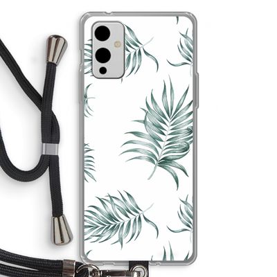 Simple leaves: OnePlus 9 Transparant Hoesje met koord
