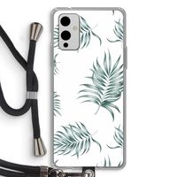 Simple leaves: OnePlus 9 Transparant Hoesje met koord