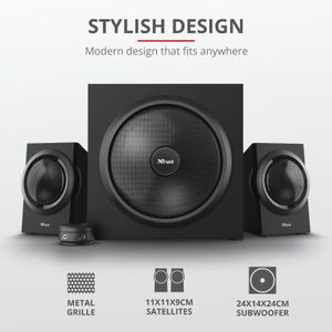 Trust Yuri - 2.1 Speakerset - met Subwoofer