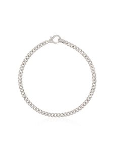 SHAY bracelet Baby en or blanc 18ct 7 pouces pavé de diamants - Argent