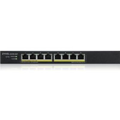 Zyxel GS1915-8EP Managed L2 Gigabit Ethernet (10/100/1000) Power over Ethernet (PoE) Zwart