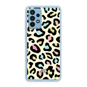 Leopard pattern: Samsung Galaxy A52 Transparant Hoesje
