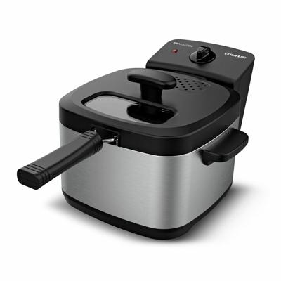 Frituurpan Taurus FRY SOLUTION 1,5 L Zwart Zilverkleurig 1200 W