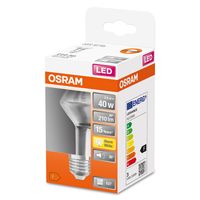 OSRAM 4058075125964 LED-lamp Energielabel F (A - G) E27 Reflector 2.6 W = 40 W Warmwit (Ø x l) 63 mm x 102 mm 1 stuk(s) - thumbnail