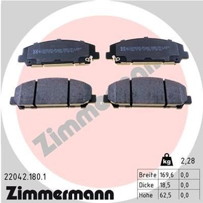 Remblokkenset, schijfrem 220421801