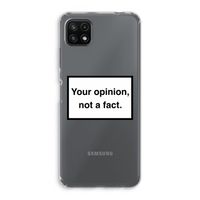 Your opinion: Samsung Galaxy A22 5G Transparant Hoesje