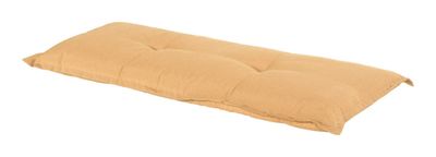 Hartman Tuinkussen 'Cuba' t.b.v. Tuinbank 120cm, kleur Mosterd