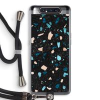 Terrazzo N°11: Samsung Galaxy A80 Transparant Hoesje met koord