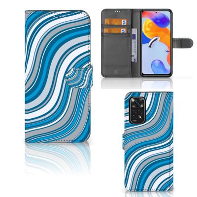 Xiaomi Redmi Note 11 Pro 5G/4G | Telefoon Hoesje | Waves Blue