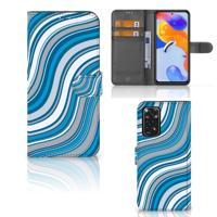 Xiaomi Redmi Note 11 Pro 5G/4G | Telefoon Hoesje | Waves Blue