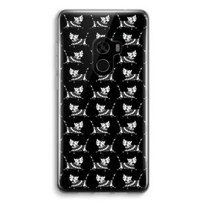 Zwarte poes: Xiaomi Mi Mix 2 Transparant Hoesje
