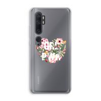 GRL PWR Flower: Xiaomi Mi Note 10 Transparant Hoesje