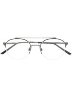 Calvin Klein lunettes de vue à monture ronde - Gris