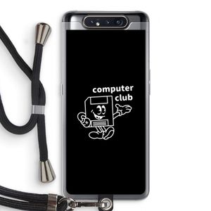 Floppyhead: Samsung Galaxy A80 Transparant Hoesje met koord