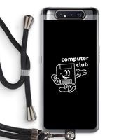 Floppyhead: Samsung Galaxy A80 Transparant Hoesje met koord