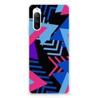 Sony Xperia 10 III | TPU Hoesje | Funky Triangle