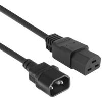 ACT Netsnoer C14 - C21 IEC60320 zwart 2 m ACT Netsnoer C14 - C21 IEC60320 zwart 2 m