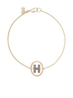 Annoushka bracelet en or 18ct à initial H en diamants - thumbnail