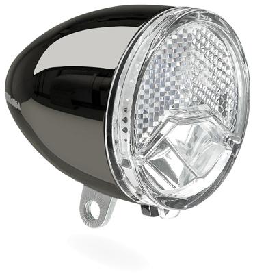 Axa Koplamp 606 e-bike 6-48 volt donker chroom 15 lux