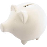 Creativ Company Spaarvarken, h: 11 cm, l: 14 cm, 10 stuk/ 1 doos