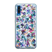 Hibiscus Flowers: Samsung Galaxy A50 Transparant Hoesje