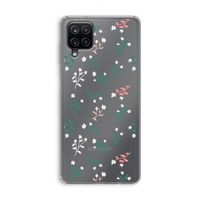 Small white flowers: Samsung Galaxy A12 Transparant Hoesje