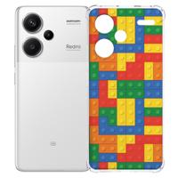 Xiaomi Redmi 13 Pro Plus Hoesje - Blokken TPU Antishock