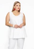 Yoek Singlet | Wit | Maat 50/52