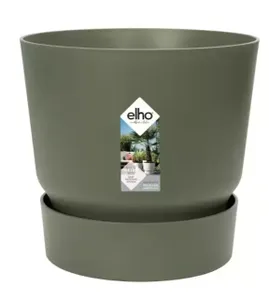 Elho Pot Greenville Rond Ø30cm - Blad Groen