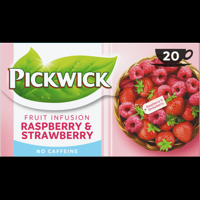 Pickwick Fruit Infusion Raspberry & Strawberry 20 Stuks bij Jumbo