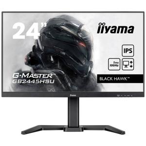 Iiyama G-MASTER Black Hawk GB2445HSU-B1 LCD-monitor Energielabel E (A - G) 61 cm (24 inch) 1920 x 1080 Pixel 16:9 1 ms HDMI, DisplayPort, Hoofdtelefoon (3.5 mm
