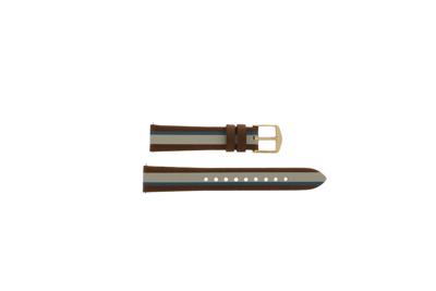 Horlogeband Fossil ES4593 Leder Multicolor 16mm