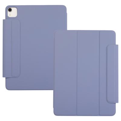 Lunso iPad Air 13 inch (2024/2025) - Tri-Fold Bookcase hoes - Lavendel