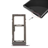SIM-kaart lade + micro SD-kaart lade voor Galaxy Note9 (paars)