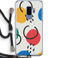 Illustratieve pop 3: Samsung Galaxy S9 Plus Transparant Hoesje met koord