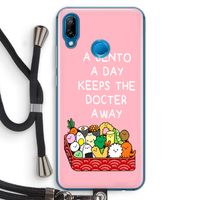 Bento a day: Huawei P20 Lite Transparant Hoesje met koord