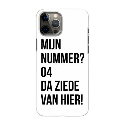 Da ziede van hier: Volledig geprint iPhone 12 Pro Max Hoesje