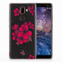 Nokia 7 Plus TPU Case Blossom Red