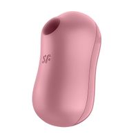 Satisfyer - Cotton Candy Double Aire Pulse Vibrator - Light Red