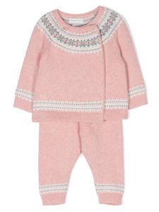 Ralph Lauren Kids lot de deux slips en maille Fair Isle - Rose