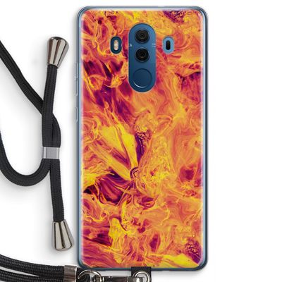 Eternal Fire: Huawei Mate 10 Pro Transparant Hoesje met koord