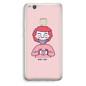 Hartje: Huawei Ascend P10 Lite Transparant Hoesje