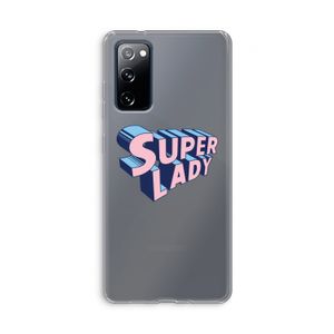 Superlady: Samsung Galaxy S20 FE / S20 FE 5G Transparant Hoesje