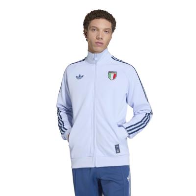 adidas Italië Originals Trainingsjack Lichtblauw Blauw adidas Italië Originals Trainingsjack Lichtblauw Blauw